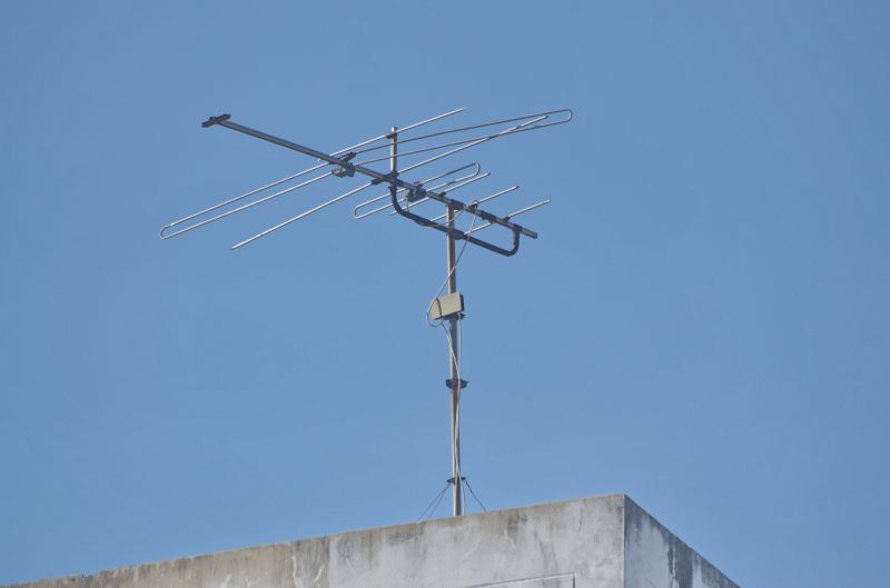 Antenna Secured After Repair